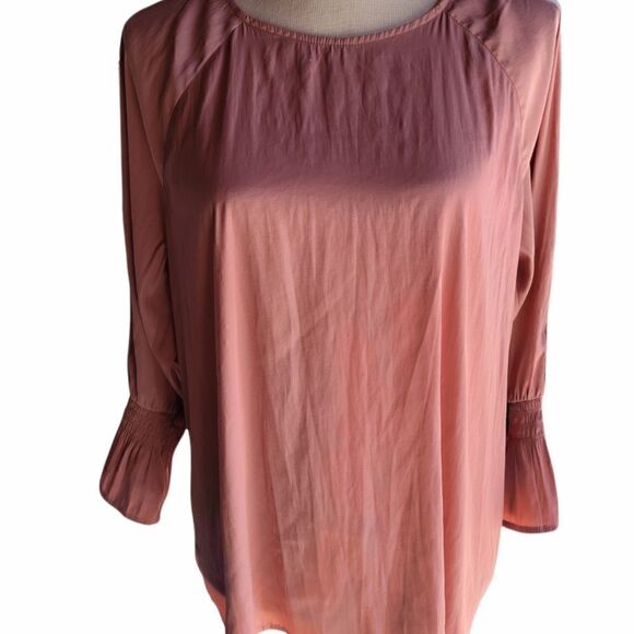 J.Jill Pullover with Ruffled Cuffed Sleeves. Size M. - Picture 1 of 7